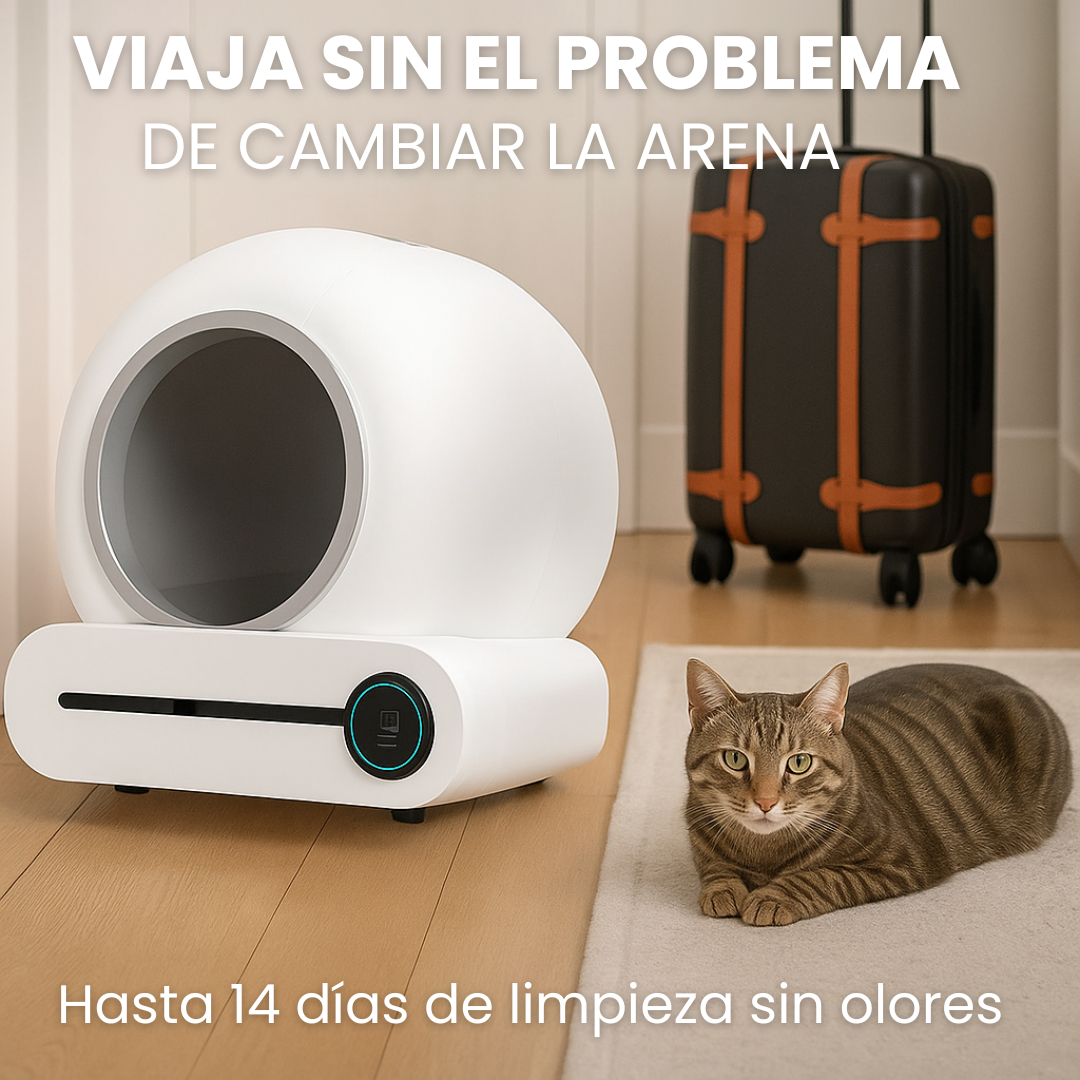 Leruma – Arenero inteligente automatico