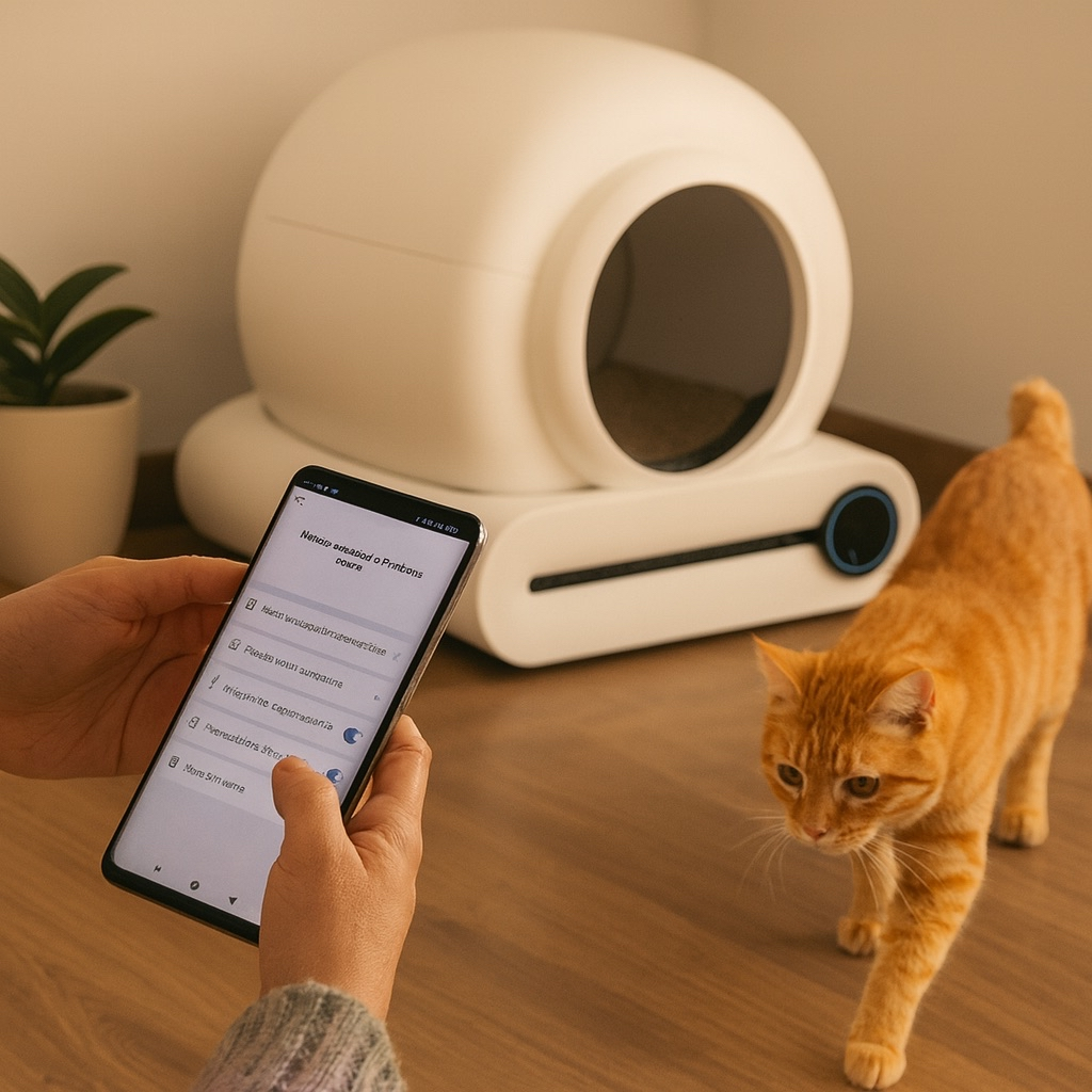 Leruma – Arenero inteligente automatico